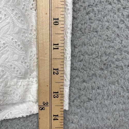Pantalones cortos para mujer Ann Taylor novio talla 12 blancos 4 1/2" entrepierna NUEVOS - Imagen 15 de 15