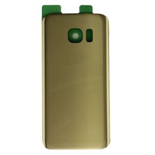 Rear Housing Glass Back Battery Door Fits For Samsung Galaxy S7 G930 - Gold