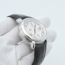 Audemars Piguet Millenary Chronograph 25822ST Silver Roman Automatic Watch B&P 2