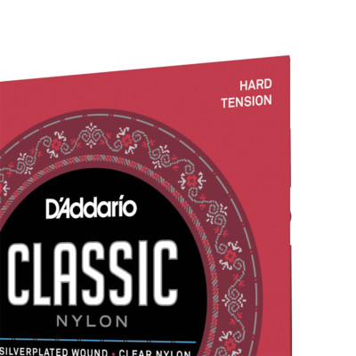 D'Addario EJ27H Student klassische Nylon-Gitarrensaiten harte Spannung