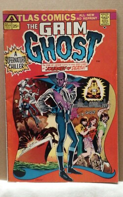 The Grim Ghost #2 March 1975 Atlas Comics | eBay