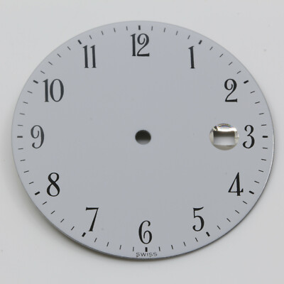 Zifferblatt für Eta 955.414; Ø 29.50mm; DIAL Ziffernblatt Esfera WEIß #42