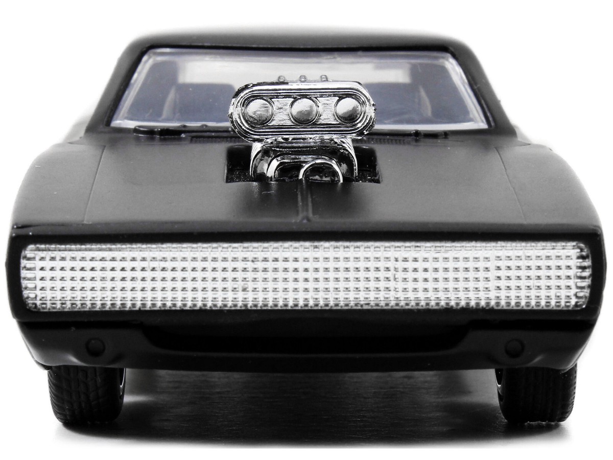 Dodge Charger R/T 1/8 スケール DOM'S DODGE CHARGER R/T MATT BLACK FAST & FURIOUS 1/32