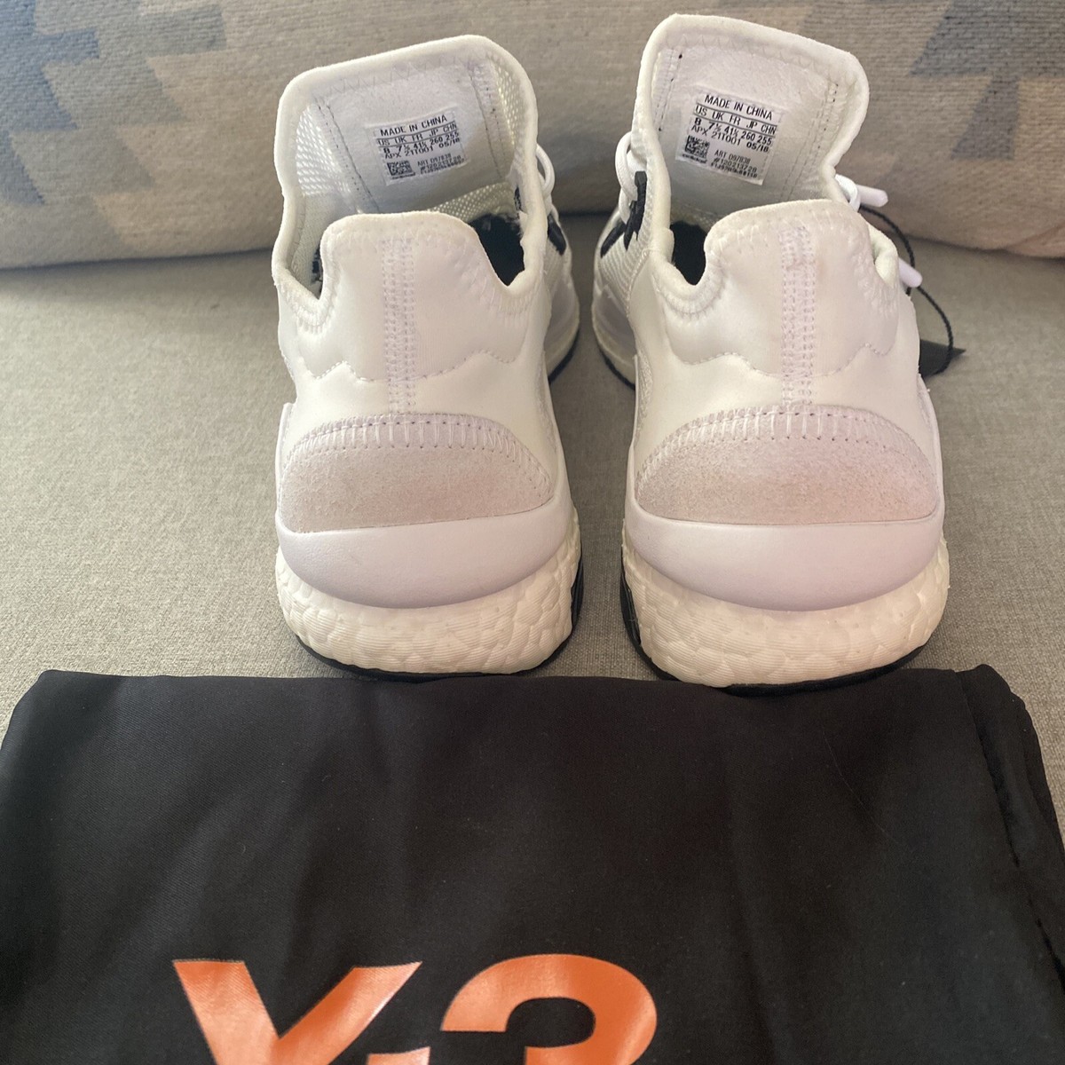 Y-3 Yohji Yamamoto X Adidas adizero Runner Core White Size 8 NWT Y-3 Yohji Yamamoto X Adidas adizero Runner Core White Size 8  main image 3