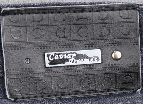 Pantalones de mezclilla para hombre Caviar Dremes rectos grises 6 bolsillos talla 34 (Sr 35x32) - Imagen 9 de 9