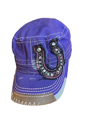 Purple Embellished Cap Girls Purple Embellished Cap|KWT - REDTAG main image 4