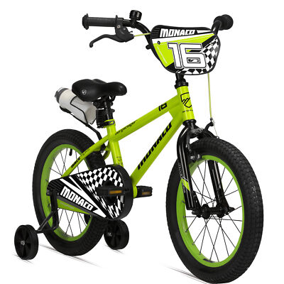 16 Zoll Kinderfahrrad Bergsteiger Monaco Kinderrad BMX Fahrrad Stützräder