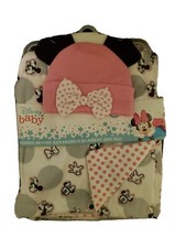 Minnie Mouse Reversible Blanket and Hat