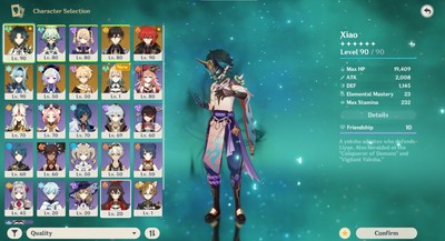 Ar 55 Genshin Impact Account C1 Diluc Eula Xiao Zhongli 5 Star Weapons Ebay