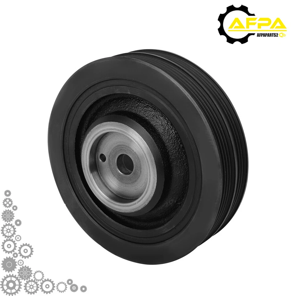 Equilibrador armónico para Chrysler Sebring 1995-2000 Dodge Avenger 1995-2000 V6 2,5 L Foto 4 de 4