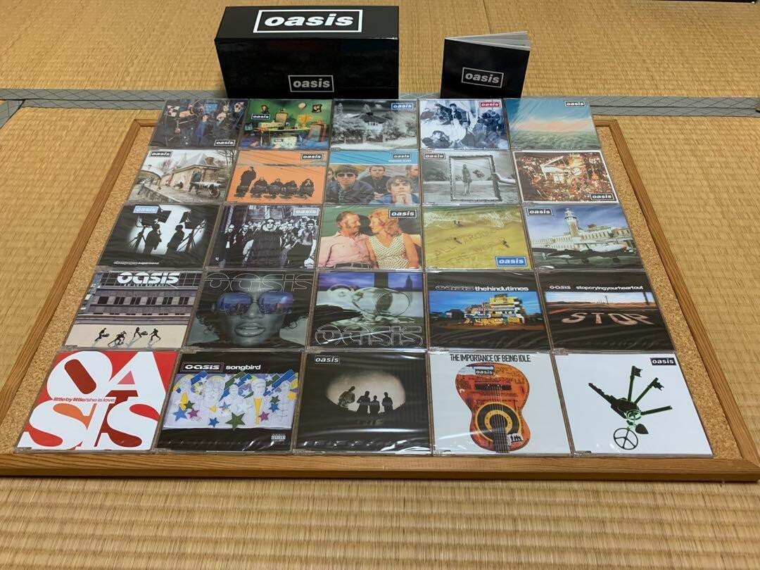 Oasis 23枚セット／アルバム9枚+シングル9枚+コンピ5枚 再生確認済み Oasis 23枚セット／アルバム9枚+シングル9枚+コンピ5枚 再生確認
