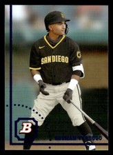2022 Bowman Heritage #BHP-141 Rosman Verdugo Prospects Card San Diego Padres