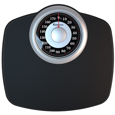 Personenwaage, Körperwaage, analoge Waage für bis zu 180 kg