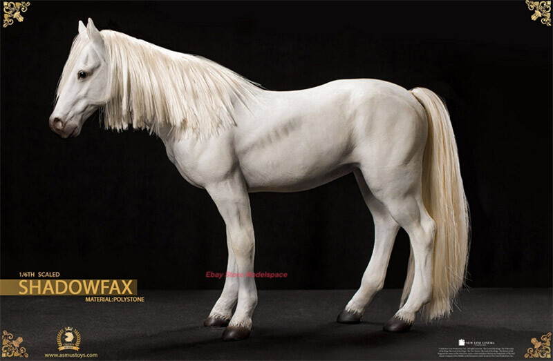 1/6 Asmus Toys The White Horse And Gandalf The Lord of the Rings