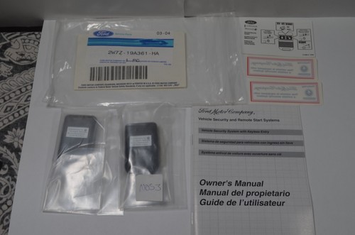 2000's NEW OLD STOCK FORD MERCURY TWO BUTTON KEYLESS ENTRY REMOTES 2W7Z-19A361 - Picture 6 of 6