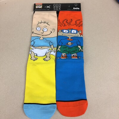 Odd Sox Rugrats Chucky Tommy Novelty Socks Size 6-12 Men s Crew New Tags AR407