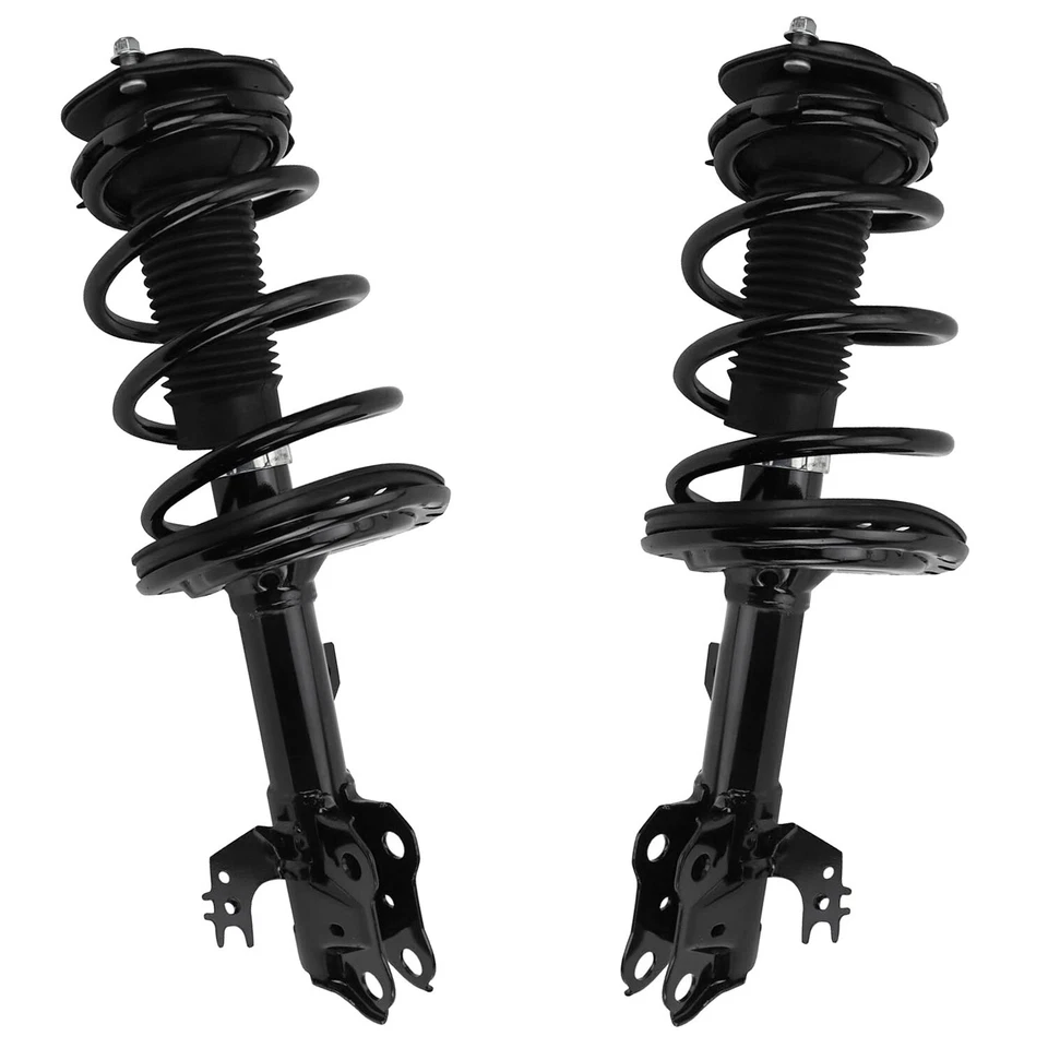 Apoios de suspensão dianteiros com mola helicoidal braços de controle inferiores para 2013 2014 2015 Toyota Avalon - Imagem 3 de 4