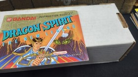 DRAGON SPIRIT NEW LEGEND NINTENDO NES VIDEO GAME INSTRUCTION MANUAL BOOK ONLY