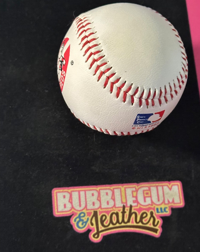 Byron Larkin (Barry Brother) IP In Person Autograph Cincinnati Reds Baseball - Picture 2 of 2
