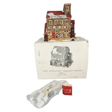 Dept 56 New England Village Smythe Woolen Mill #6543-9  w/ box & cord RARE