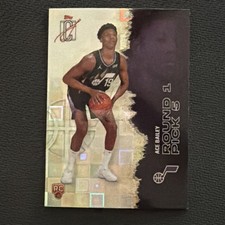 2025-26 Topps Signature Series Ace Bailey Pandora Silver Refractor Rookie Jazz