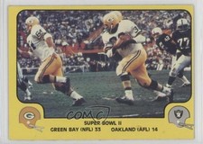 1978 Fleer Team Action Green Bay Packers Oakland Raiders Jerry Kramer #58 0e3