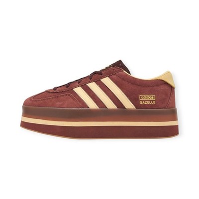 Adidas Wmns Gazelle Stack Fox Brown Orange Tint Gum JS3928