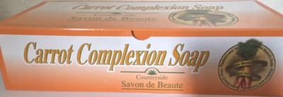 Countryside Savon de Beaute Carrot Complexion Soap Beauty Bar 3.5 oz/99 g