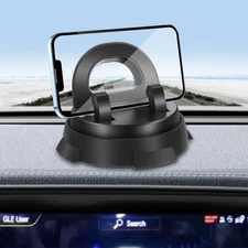 Car Phone Tablet Holder Dashboard Mount for 0.27-0.59" Thickness iPhone iPad GPS