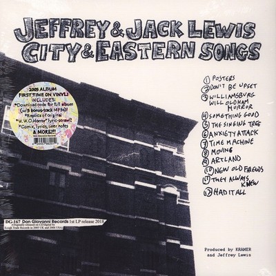 Jeffrey & Jack Lewis - City & Eastern Songs (Vinyl LP - 2018 - US - Original)