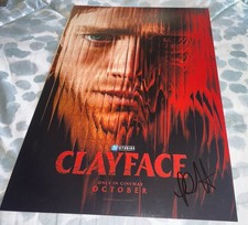 Tom Rhys Harries Signed 12x18 Photo Clayface