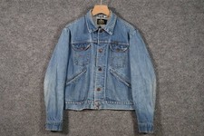 Vintage 70s Maverick Blue Bell Denim Trucker Jacket Men's Size 40 Made in USA