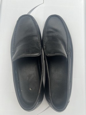 SEBAGO ~ Back Bay Moc Slip On Loafer ~ Black ~ Handsewn LEATHER ~ Size 10 M
