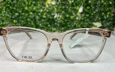 Christian Dior Spirito Square Clear Eyeglasses Frames 53-17- 140 - PREOWNED