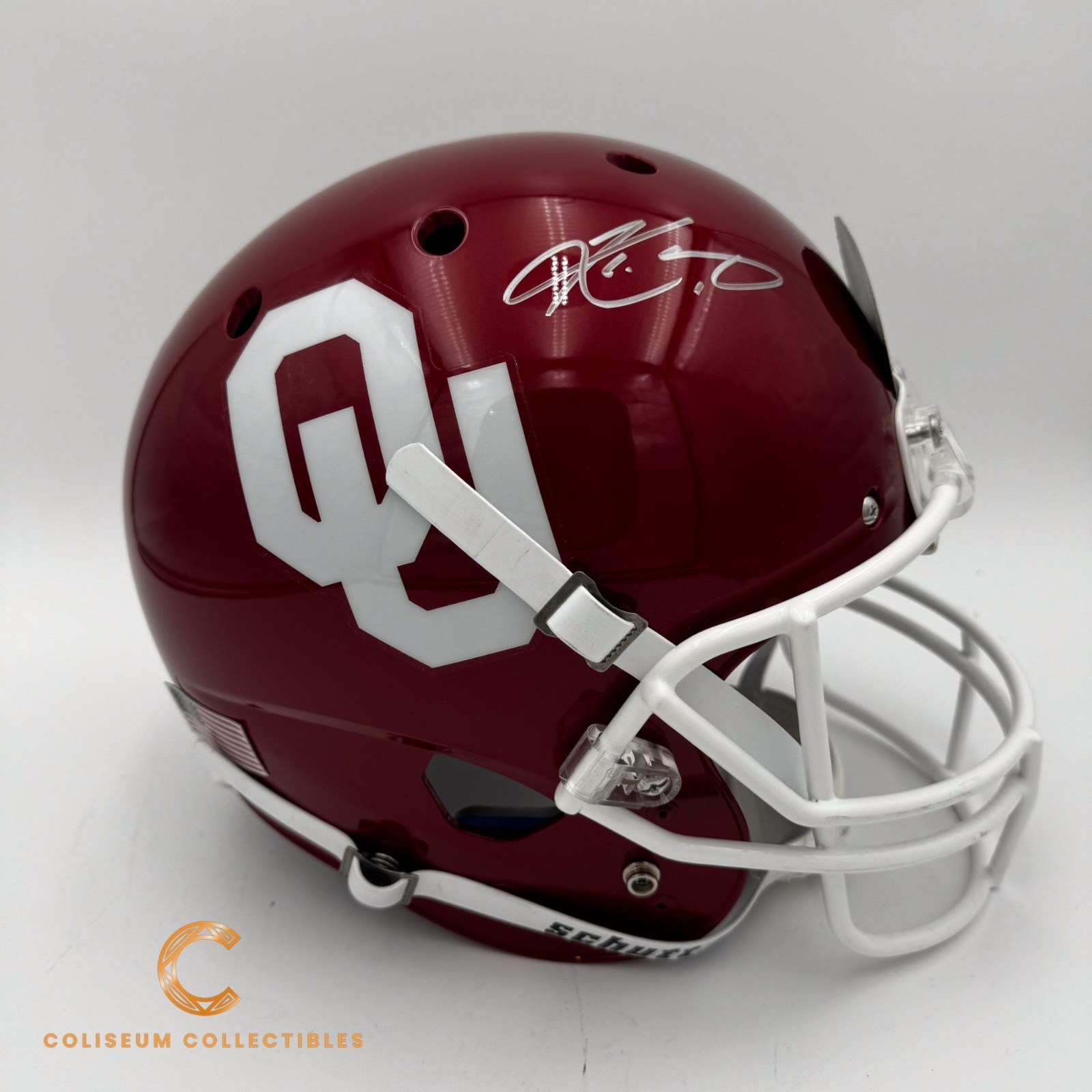 Kyler Murray Autographed Signed Oklahoma Sooners Sooners Authorized Full Size Football Replica Helmet 