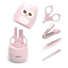 Baby Nail Kit, 4-in-1 Baby Nail Care Set with Cute Case, Baby Nail Clippers, ...