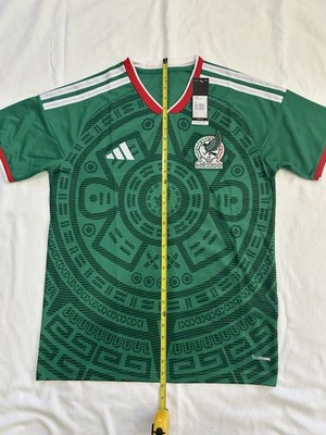 Adidas Mexico National Team Soccer Jersey Aztec Design ClimaCool