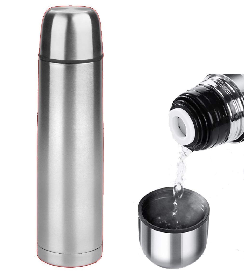 SMALL 500 ml 16.9 Ounce Coffee Thermos | Thermal Water Bottle for Tea Hot & Cold