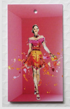 600 CUTE HANG TAGS FASHION HANGTAGS WITH 600 PLASTIC LOOPS