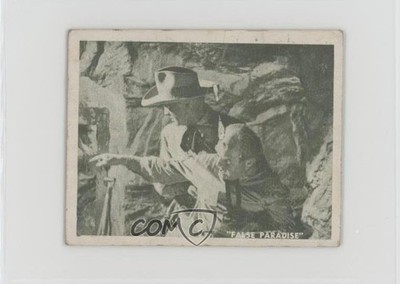 1950 Topps Hopalong Cassidy R712-2 False Paradise Dangerous Rescue #85 rp9