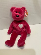 Ty Valentina the Red Bear Beanie Baby