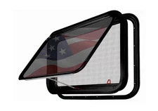 Aucuda Aluminum RV Emergency EXIT Window 30"x20" DOT Certified - Tempered Gla...