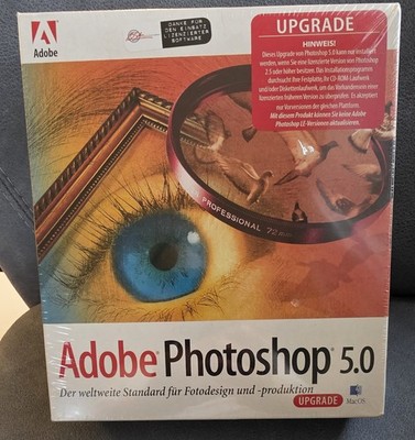 Adobe Photoshop 5.0 Upgrade - Mac - Deutsch
