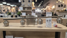 Brushed Nickel 4-Light Vanity Bar Light Fixture BD072-4-BN Open Box
