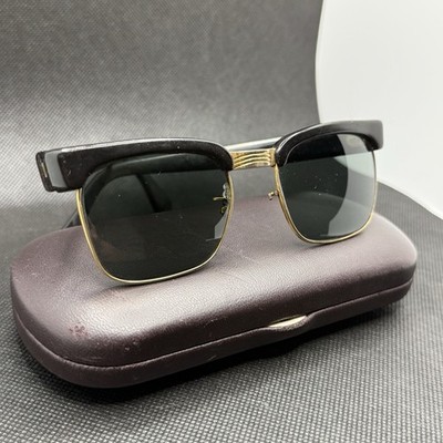 Vintage Geek Glasses Gold 12K 60's RODENSTOCK Modified Remo Germany Clubmaster