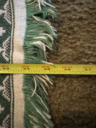 VTG Christmas Nutcrackers Holiday 1993 Woven Tapestry Decorative Throw Blanket - Picture 7 of 7