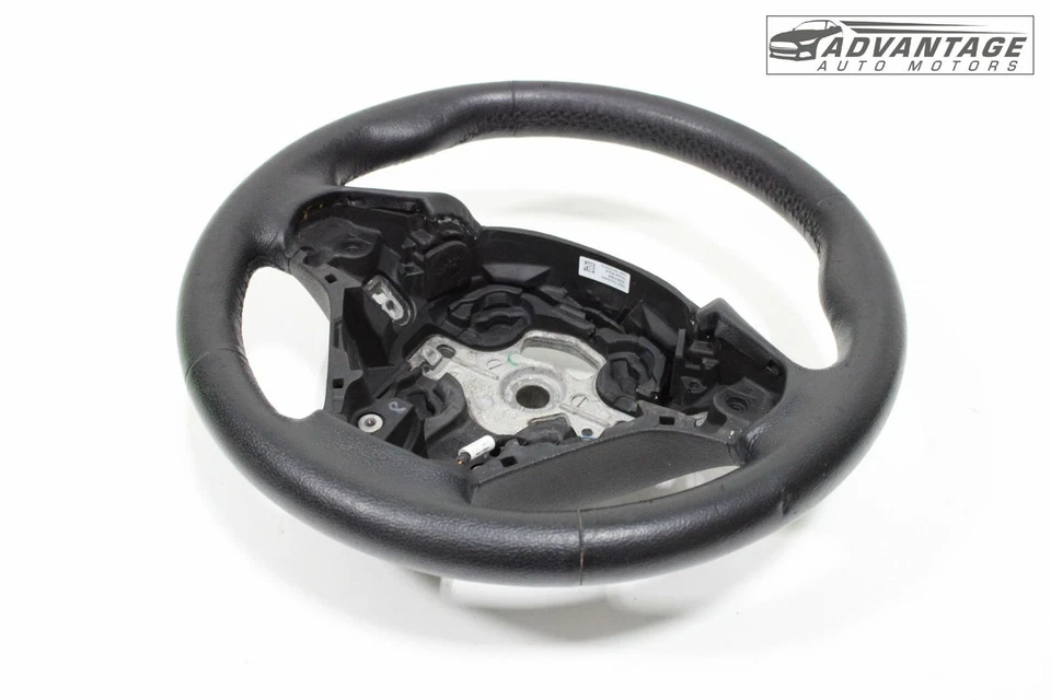 2014-2016 BMW 328I GT XDRIVE F34 STEERING RING 3 SPOKE BLACK LEATHER OEM - Image 2 of 4