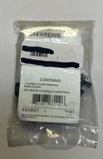 SIEMENS,49AB01,AUXILIARY CONTACT ASSEMBLY NEW