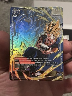 FB10-041 ベジット UC⭐︎ DBS Fusion World Vegito FB10-041 UC ALT ART Dragon Ball SUPER
