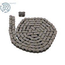10 Feet  60 Roller Chain  2 Free Connecting Links - Carbon Steel Chain